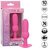 Plug anal CALEXOTICS First Time con cuentas vibrantes