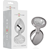 Plug Anal Intense con Joya de Diamante - Talla M