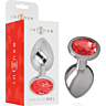 Plug Anal Intense con joya de diamante - Talla L