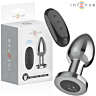 Plug anal INTENSE L con control remoto y 10 vibraciones