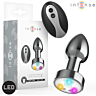 Plug anal INTENSE con luces LED y control remoto