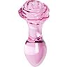 Plug anal S Pleasures Crystal AURORA de vidrio