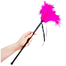 Plumero erótico SECRETPLAY 40 cm con plumas