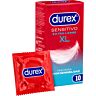 Preservativos Durex Sensitivo XL - Mayor tamaño y finura