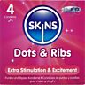 Preservativos Skins Dots & Ribs - Placer Texturizado