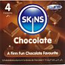 Preservativos SKINS Sabor Chocolate Pack 4