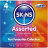 Condones SKINS Surtido Pack 4 Variedades para Estimulación