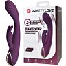 PRETTY LOVE - EMMA VIBRADOR CON ESTIMULADOR RABBIT MORADO