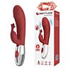 Vibrador Rabbit HIGH TECH Rosewood | Doble estimulación