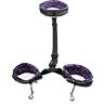 Kit de Bondage Pipedream Purple Cheetah para posturas variadas