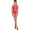 Bodystocking Passion Woman BS088 con encajes y transparencias