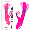 Vibrador Rabbit Diversia Bunny Rotation 24 cm con rotación