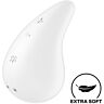 Vibrador Lay-on Satisfyer Dew Drop con doble capa de silicona
