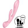 Vibrador Rabbit Satisfyer Triple Oh con 3 Motores Potentes