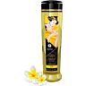 Aceite de masaje erótico Shunga Serenity 240 ml con aroma Monoi
