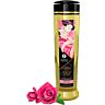 Aceite de masaje erótico Shunga Aphrodisia 240 ml con aroma a rosa