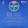 Preservativos Skins Pack de 4 | Sensación natural sin látex