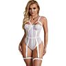 Body Subblime Teddy con liguero y tiras para el pecho