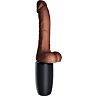 Vibrador realístico KING COCK PLUS Triple Threat con calentamiento