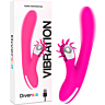 Vibrador DIVERSIA Bunny 24 cm con vibración potente