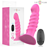 Vibrador control remoto INTENSE CINDY con diseño espiralado