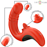 Vibrador U INTENSE FUN Paulina para Doble Estimulación