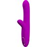 Vibrador multifunción Pretty Love Angelique con estimulador de clítoris