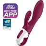 Vibrador Rabbit Satisfyer Heated Affair con calor y vibración