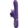 Vibrador Rabbit Pretty Love Flirtation 4 en 1 Multifunción