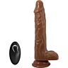 Vibrador realista BAILE Bodach con ventosa y mando