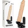 Vibrador realístico BASECOCK 21 cm con control remoto