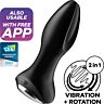 Plug anal Satisfyer Rotator Plug 2+ con vibración y rotación