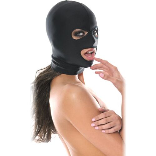 Gorro BDSM Fetish Fantasy Series - Máscara con 3 Aberturas
