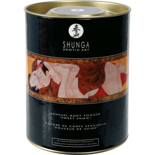 Polvos Comestibles Shunga Frambuesa para Masajes Sensuales