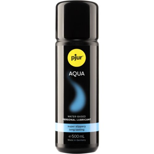 Lubricante PJUR Aqua 500 ml de base agua