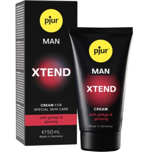 Crema Masaje Estimulante PJUR MAN XTEND con Ginseng y Ginkgo