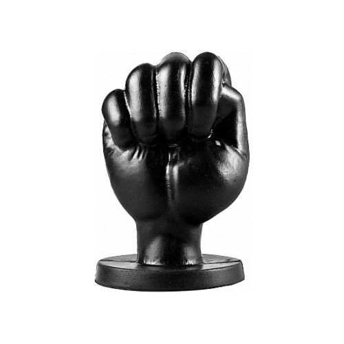 Plug Anal ALL BLACK FIST 13 CM con forma de puño