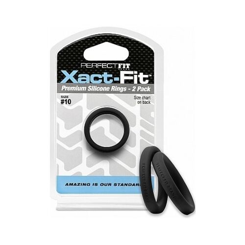 Pack Xact-fit: Anillos Silicona Negra
