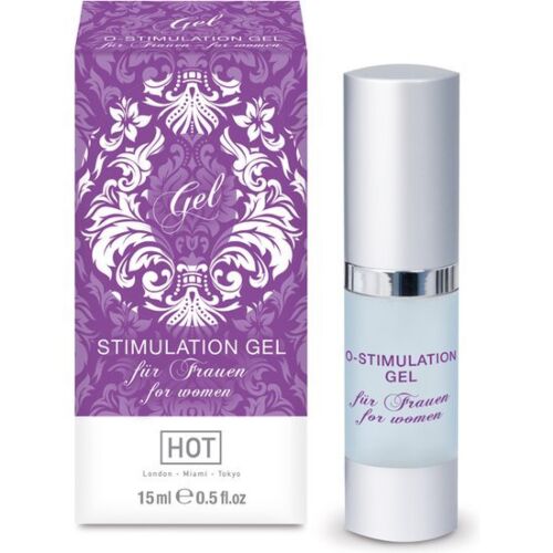 Gel estimulante HOT O-Stimulation para mujeres 15 ml