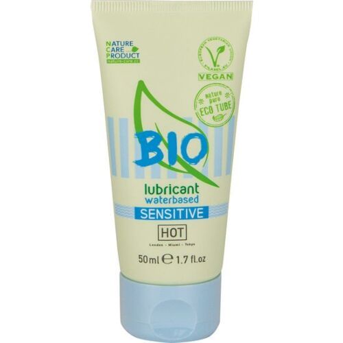 Lubricante BIO HOT 50ml para pieles sensibles
