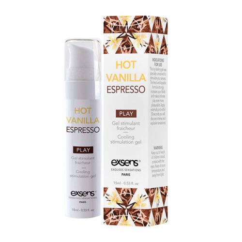Gel estimulante Exsens Hot Vanilla Espresso 15 ml