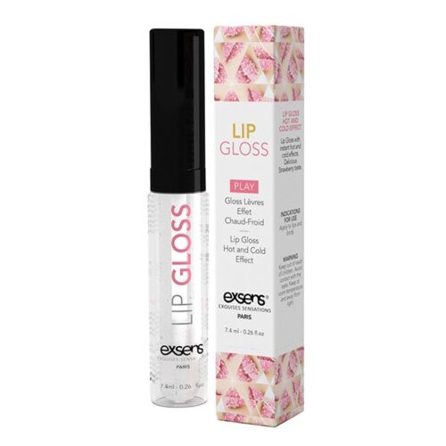 Brillo Labial Exsens Hot Kiss 7ml con Efecto Frío-Calor