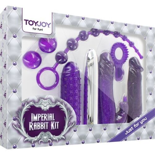 Kit de juguetes sexuales TOYJOY Imperial Rabbit con 7 opciones