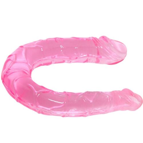 Dildo Doble Baile Double Pink | Compacto y texturizado