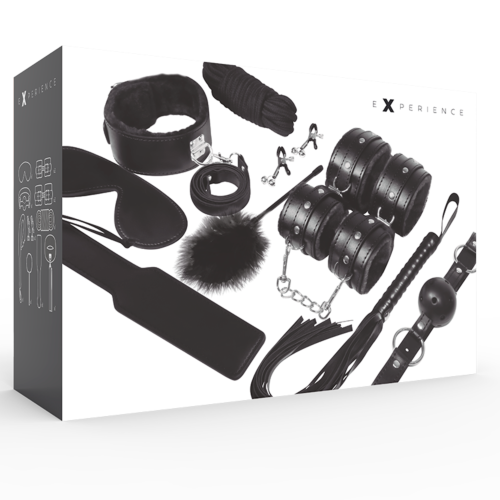 Kit BDSM Experience - Serie Black: Set completo para practicar