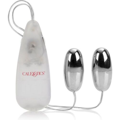 Vibrador Calexotics Silver Duo Doble Estimulación
