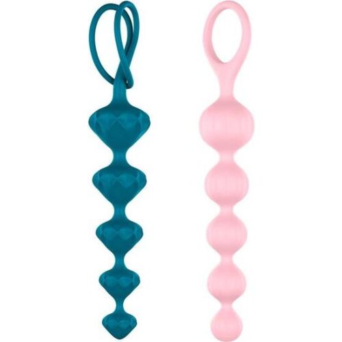 Satisfyer beads bolas anales silicona - colores