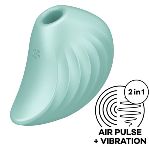 Succionador Satisfyer Pearl Diver con vibración y Air Pulse