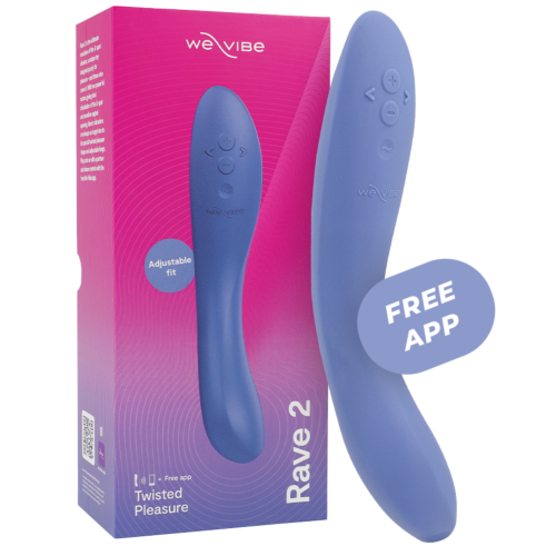 Vibrador Punto G We-Vibe Rave 2 con control remoto