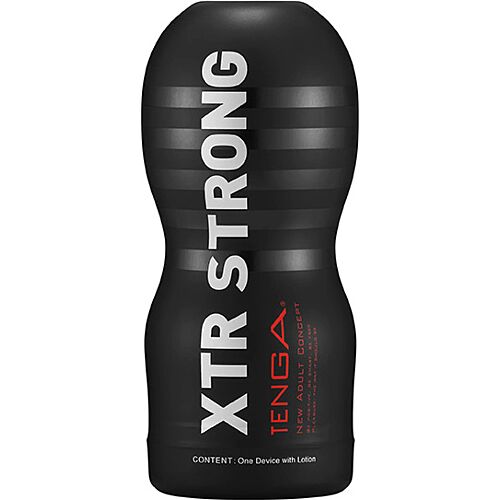 Masturbador Tenga Xtra Strong con succión ajustada